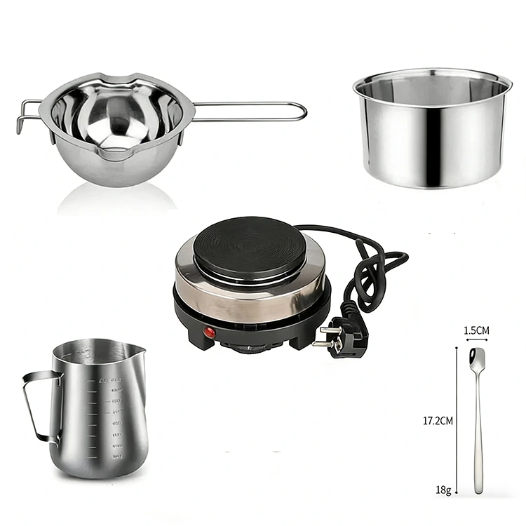 Set da 5 pezzi per cera da sciogliere